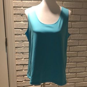 Chico’s Blue Tank Top Size 3 - NWT